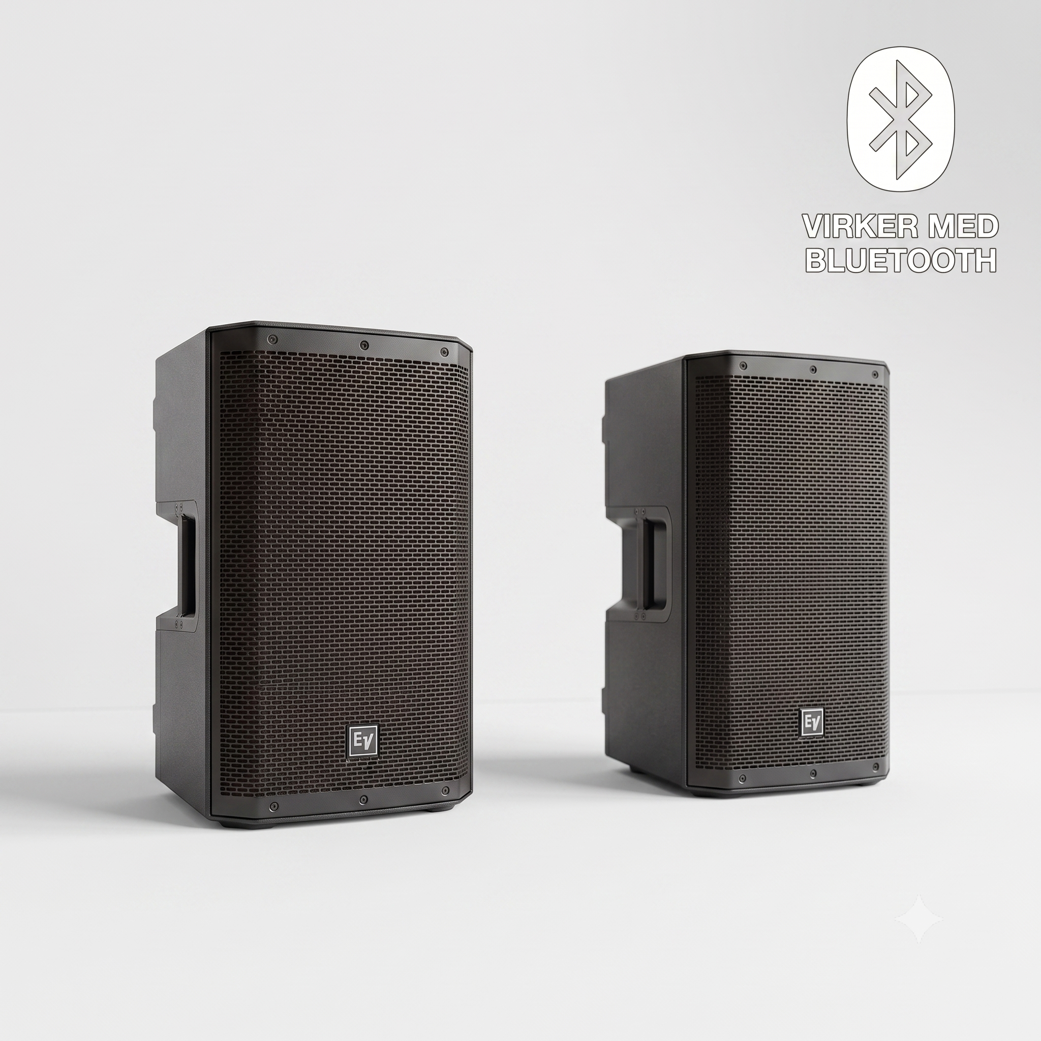 Højtalerpakke normal - 2x 12" ev
