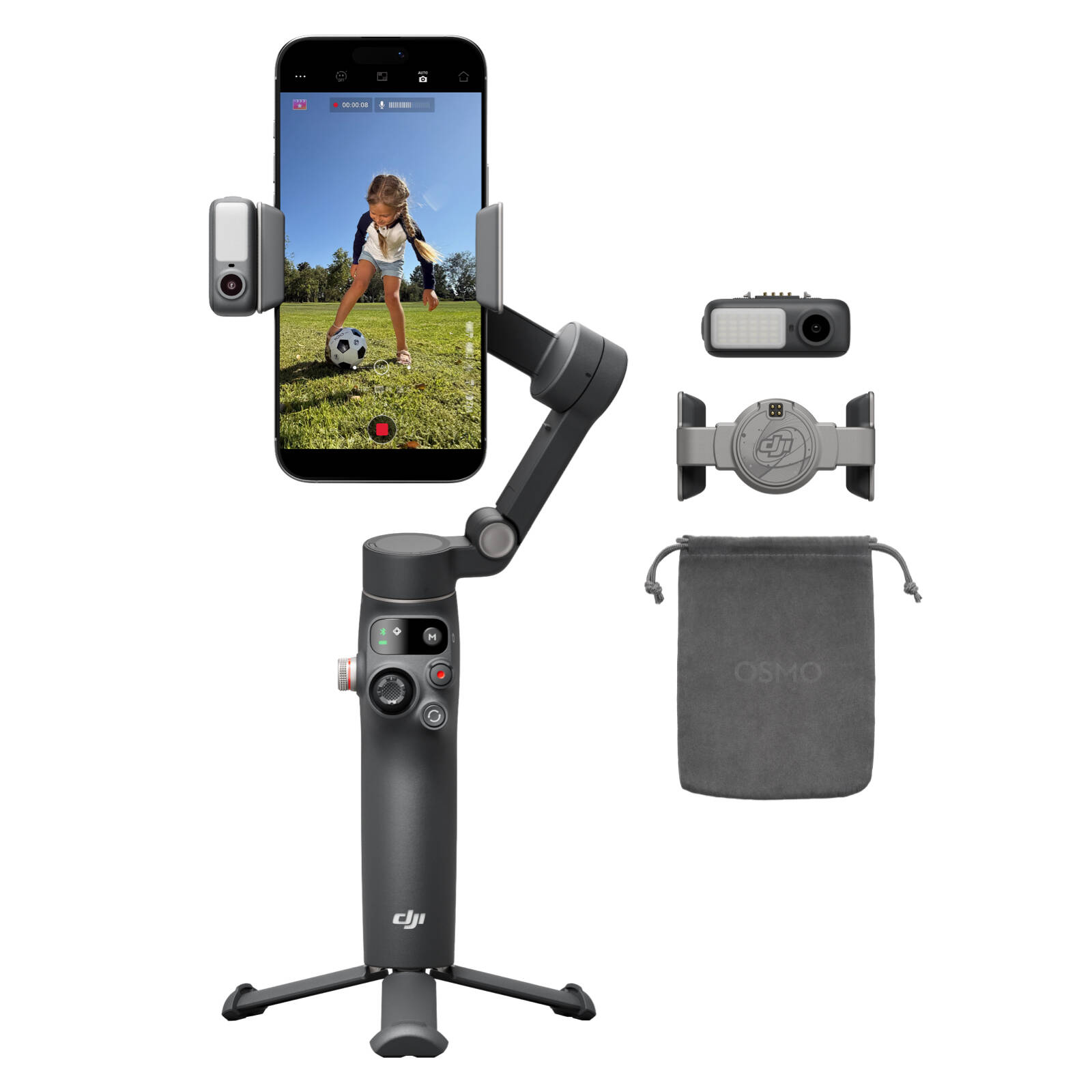 Dji osmo mobile 7p with tracking module