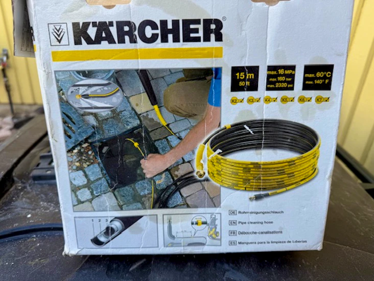 Avlopsrensare till kärcher