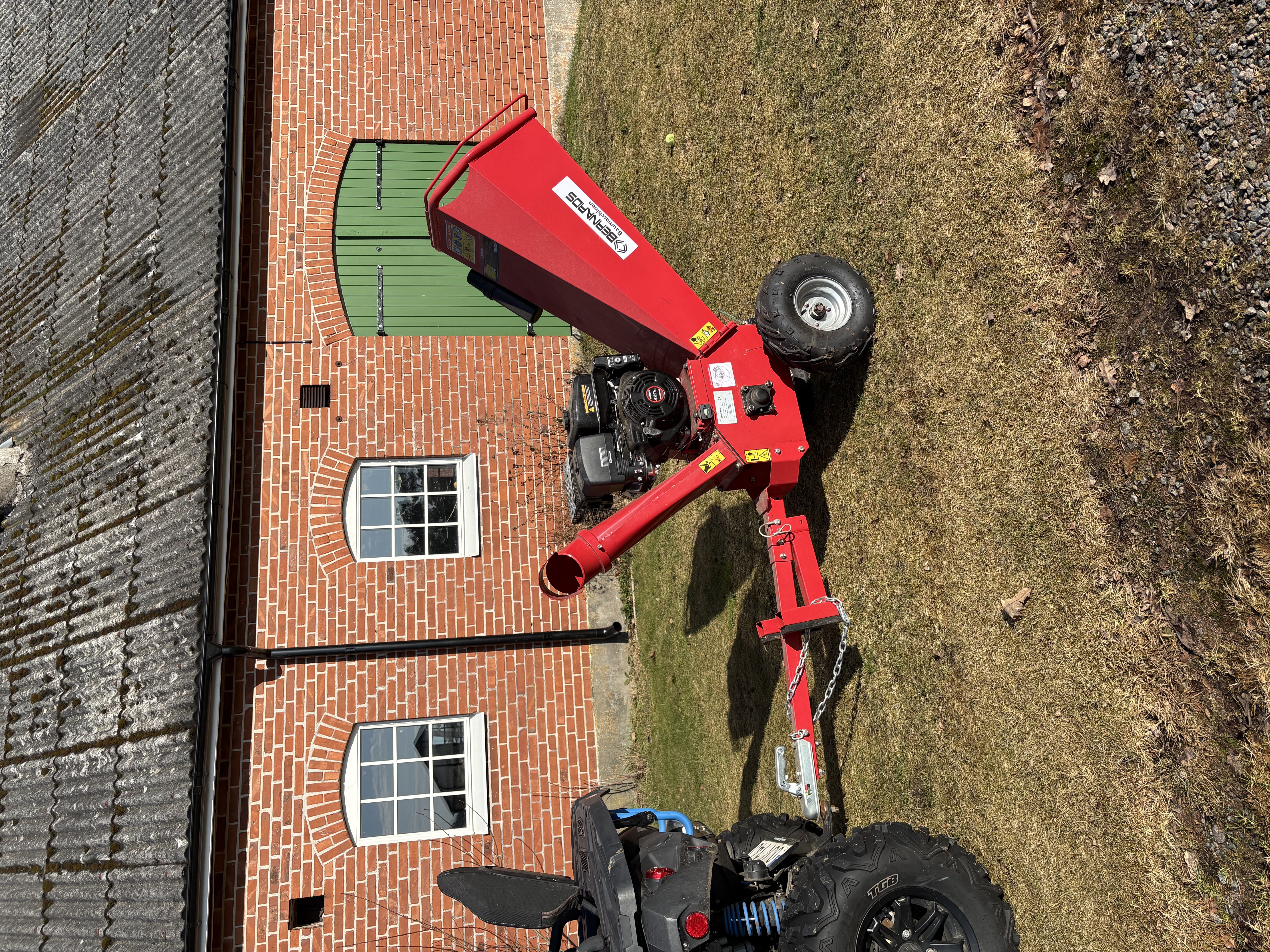 15hk flismaskin bernards (elstart)