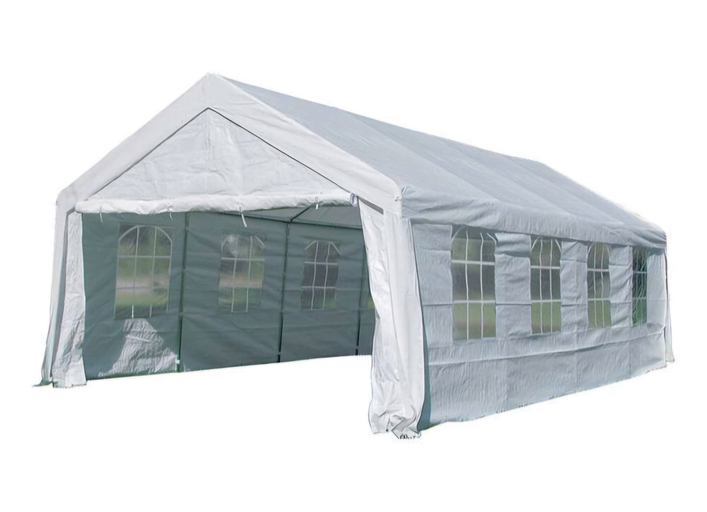 Rejält partytält 4x8m (32kvm) m stålram