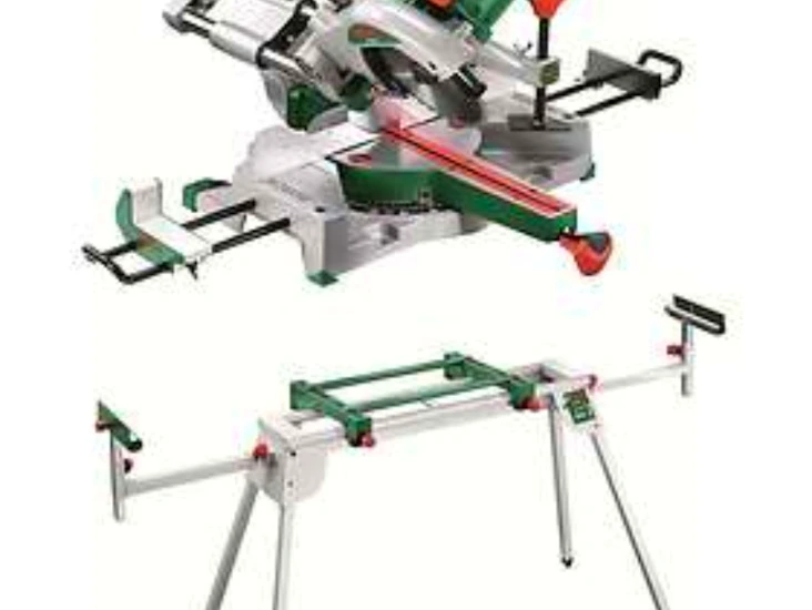 Bosch pcm 8 s med stativ och rullstöd