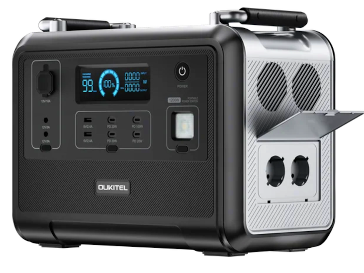 Kannettava virta-asema oukitel 1200w