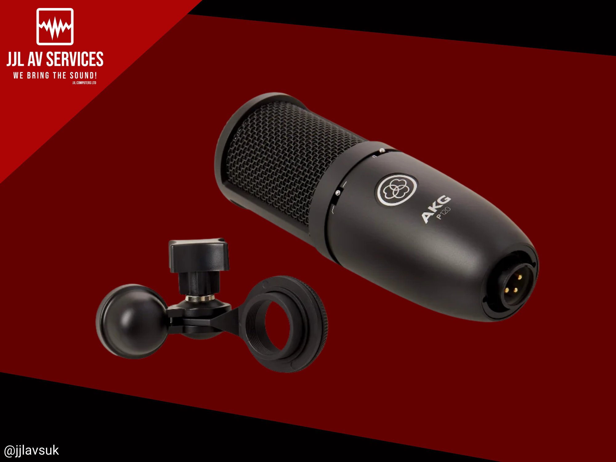 Akg p120 large diaphragm condenser microphone