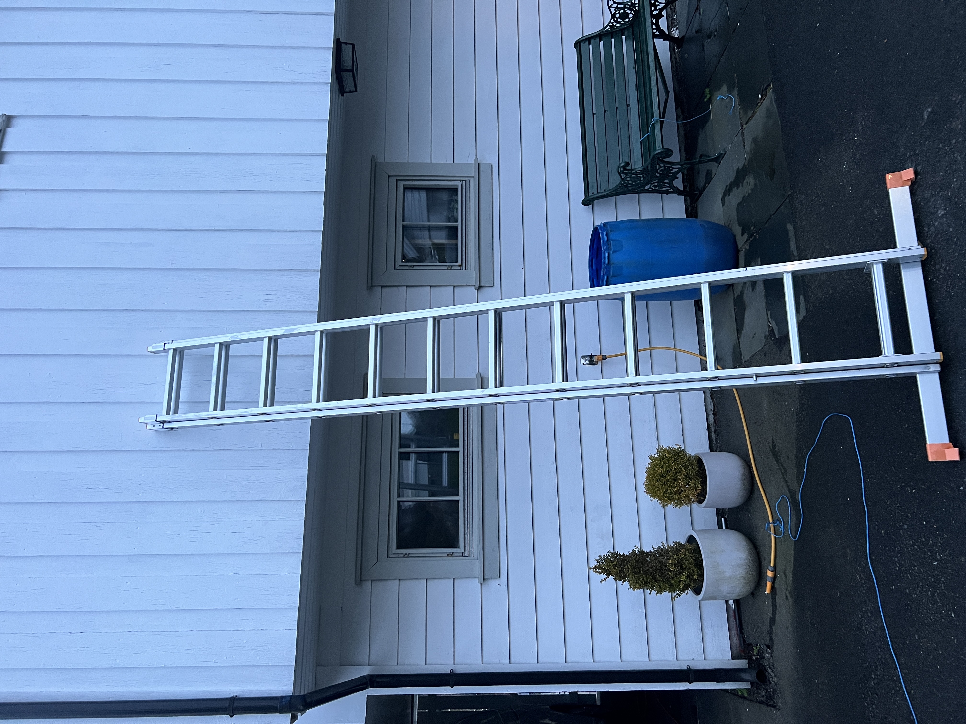 Stige 2 delt m/fot - 5,9 m