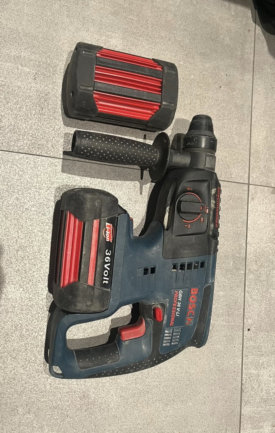 Blåbosh 36v borhammer 