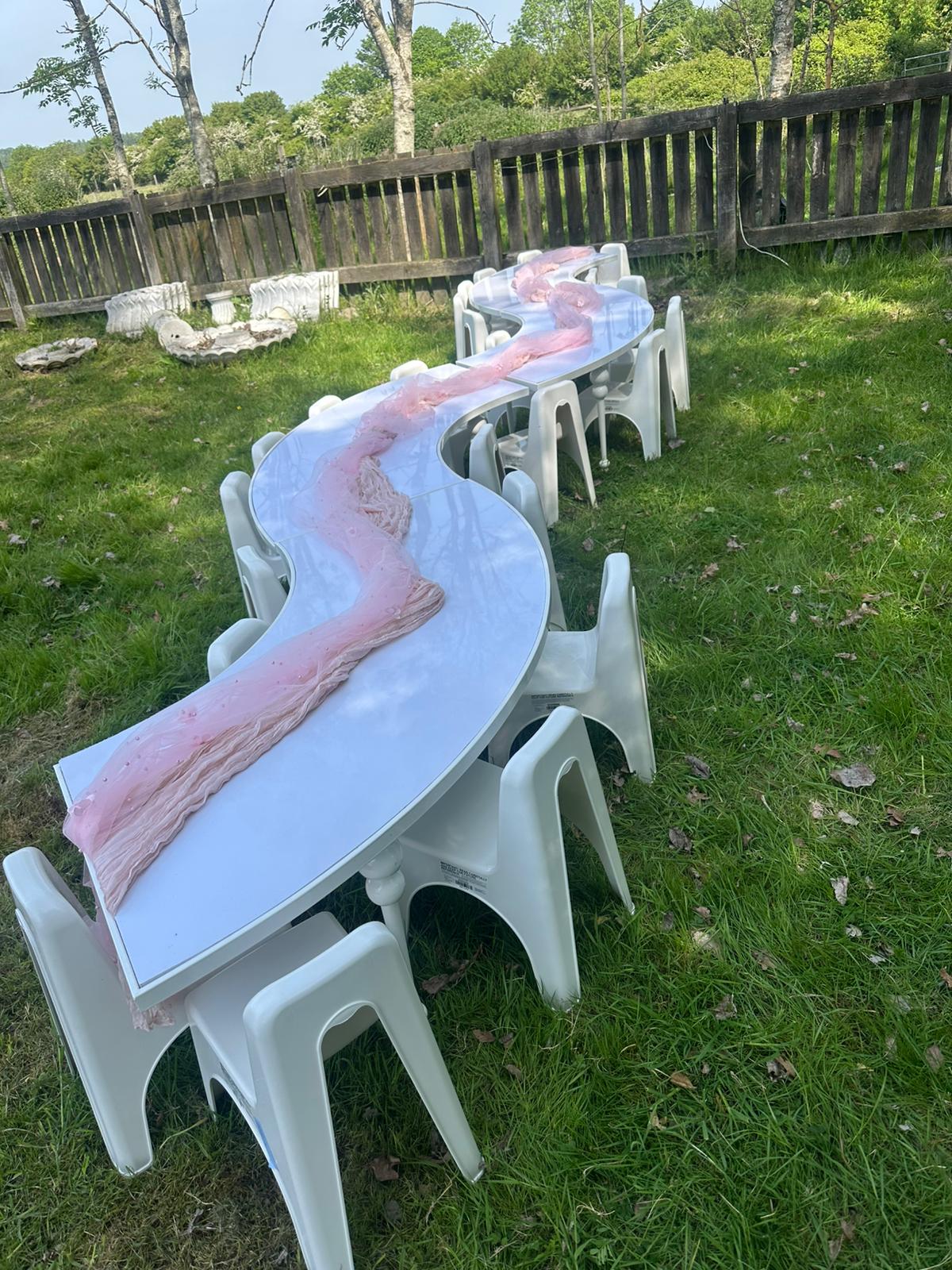 Luxury children's table & chair hire