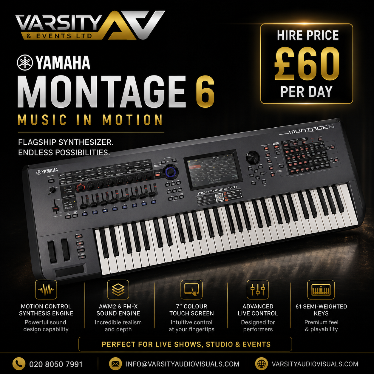 Yamaha  montage 6