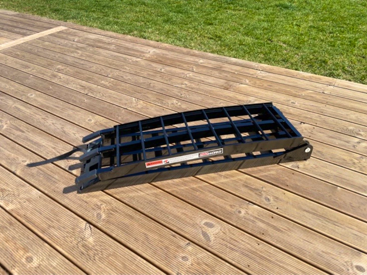 Lastramp till motorcykel