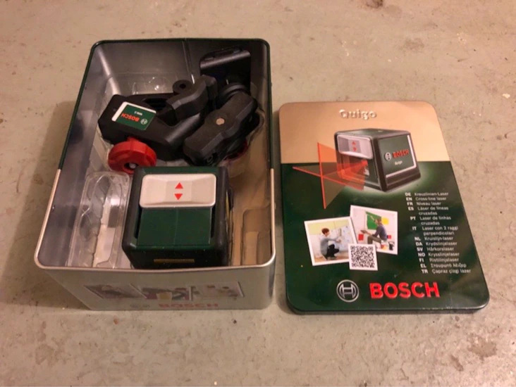 Bosch quigo krysslaser