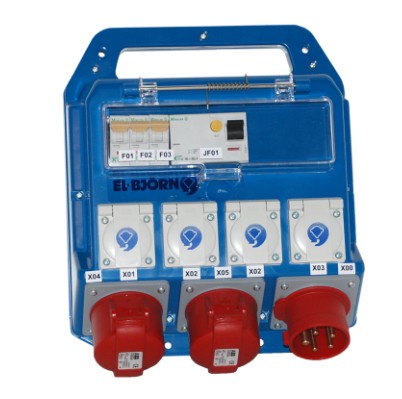 El-björn undercentral, u 16mini//42-1 en, 16a, 400v