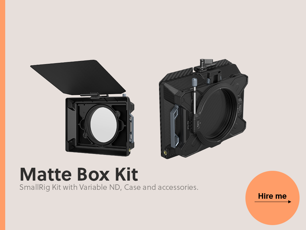 Smallrig variable nd matte box kit