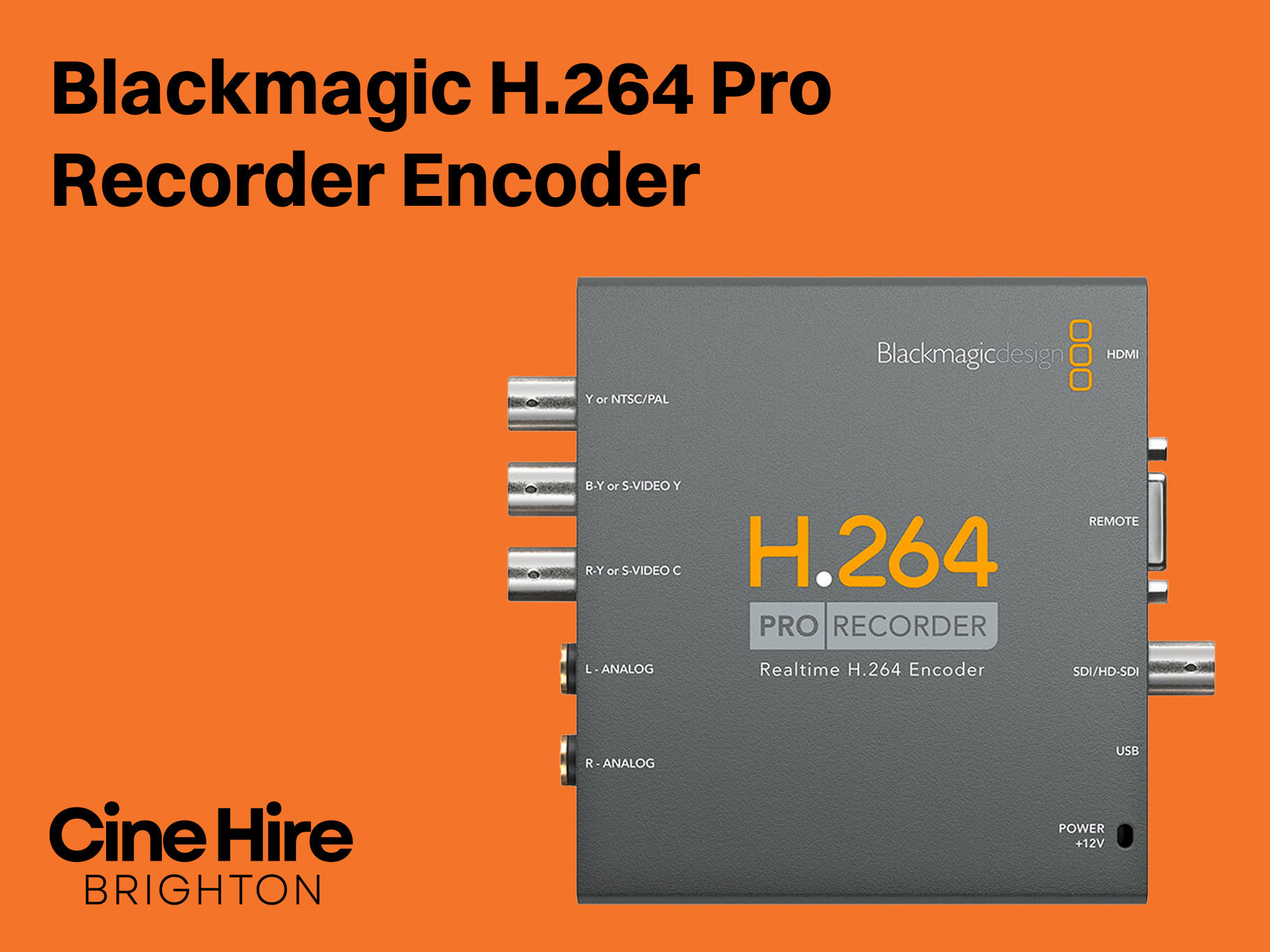 Blackmagic h.264 pro recorder encoder