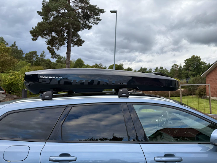Packline nx 215 (kan hyras ut med takräcke som passar volvo v90 & v90 cc)