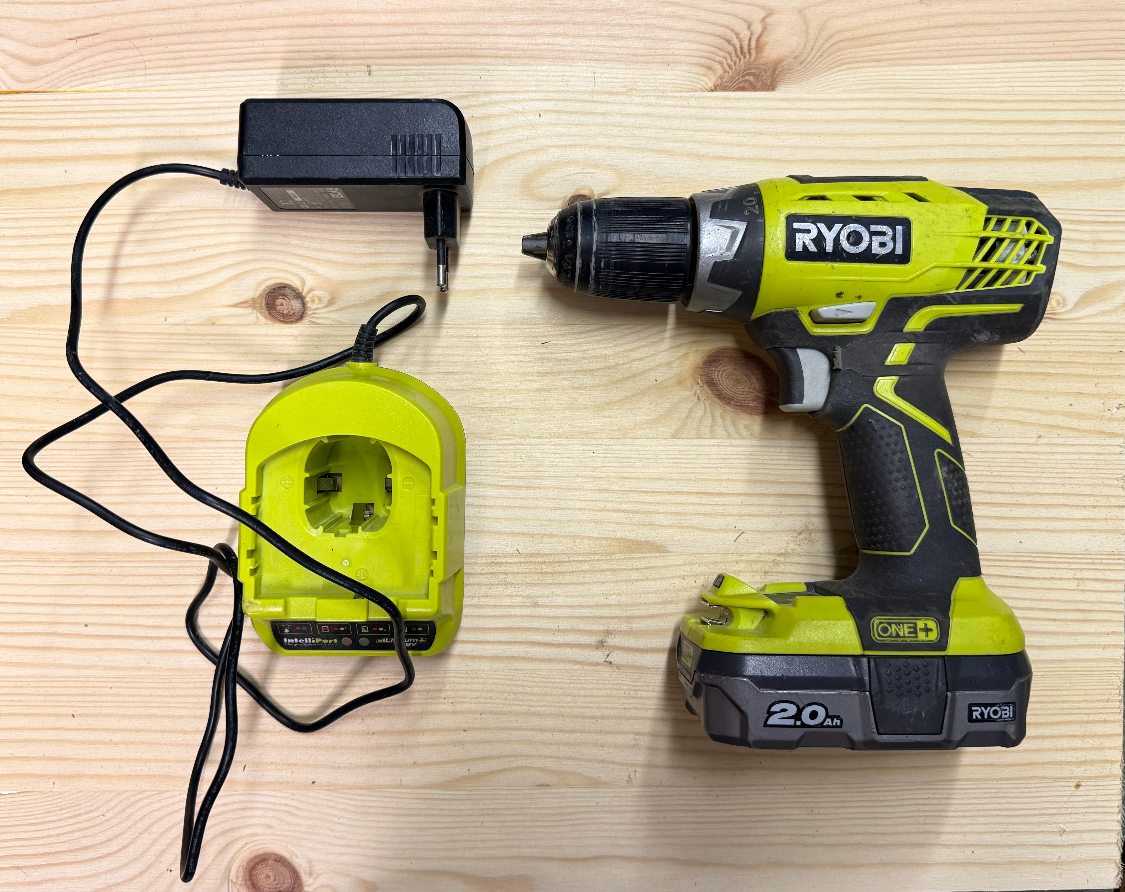 🔧 borrskruvdragare 18v (inkl. 2.0ah batteri & laddare)