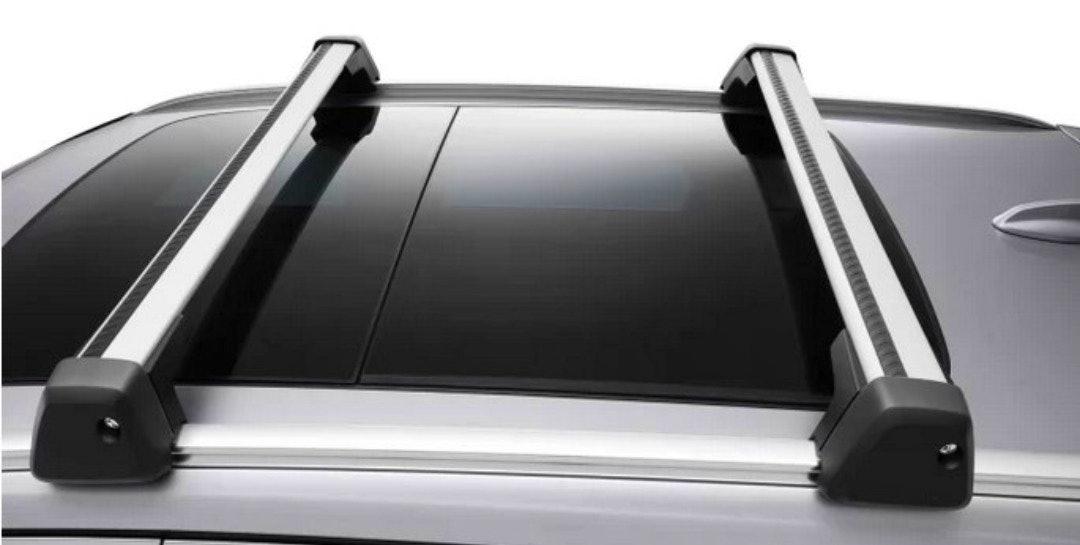Volvo xc60 [original] takräcken till volvo – perfekt för box, skidor eller extra last