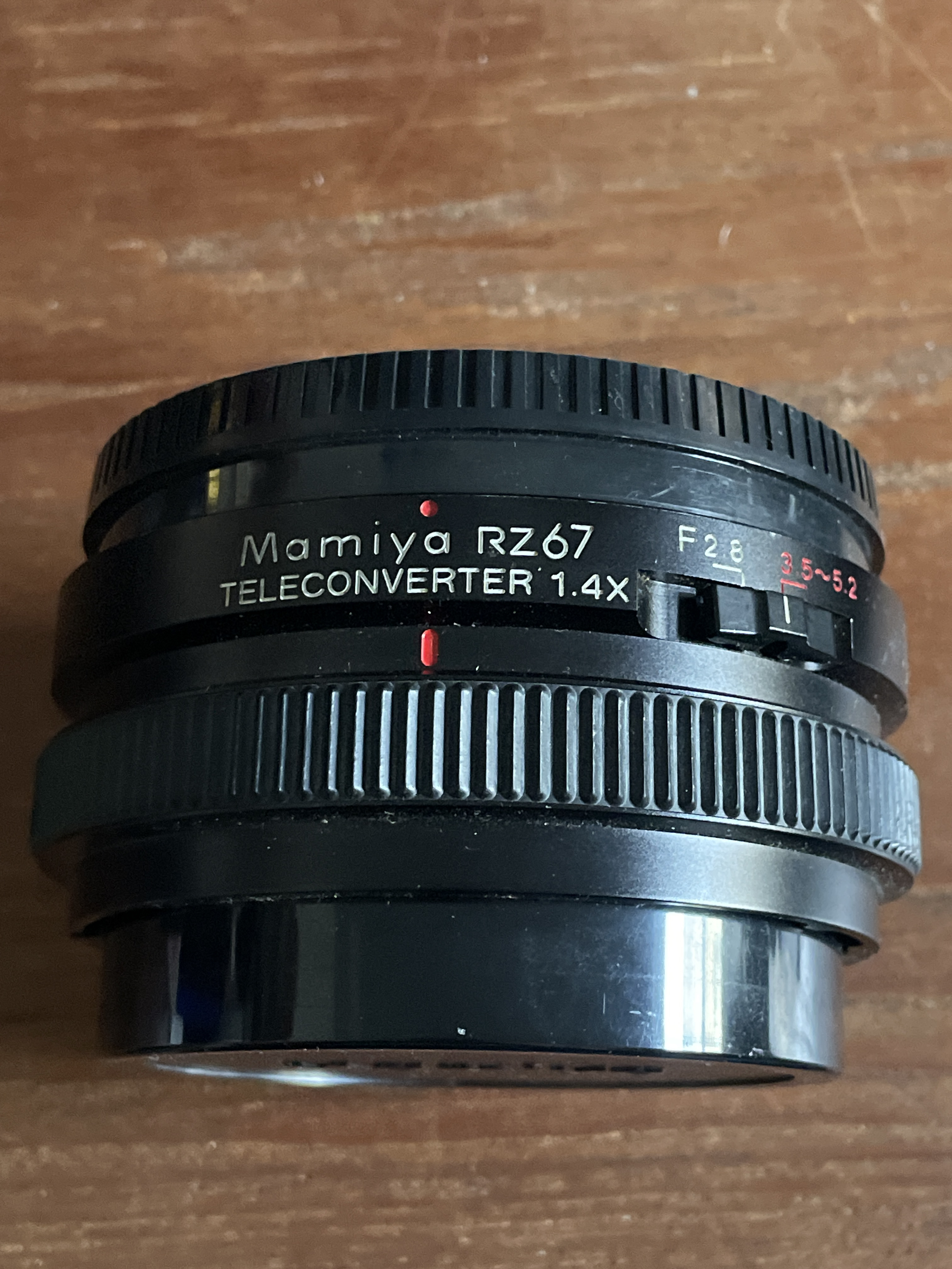 Mamiya rz67 teleconverter 1.4x f2.8