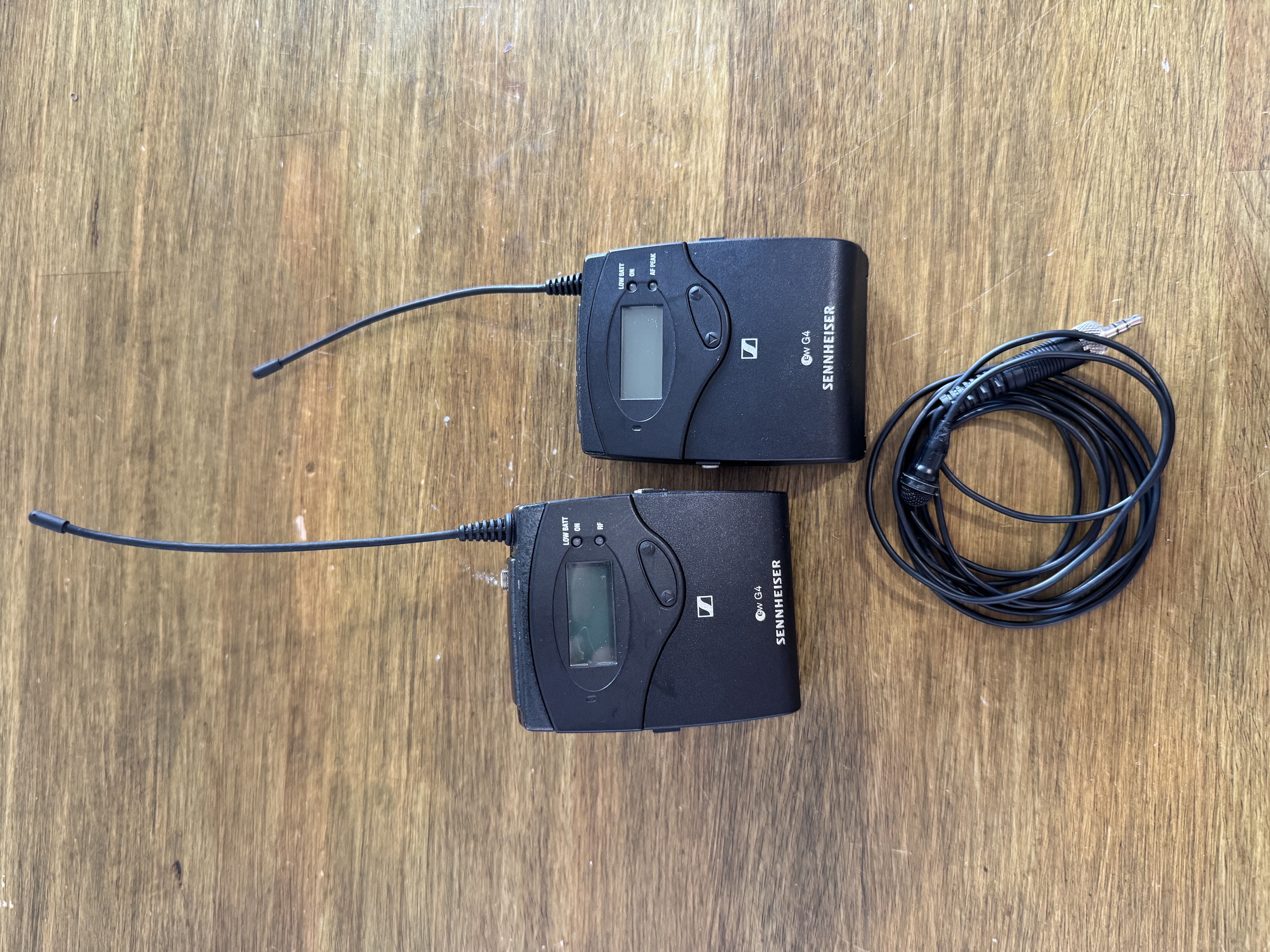 Sennheiser g4 professional wireless radio mic kit