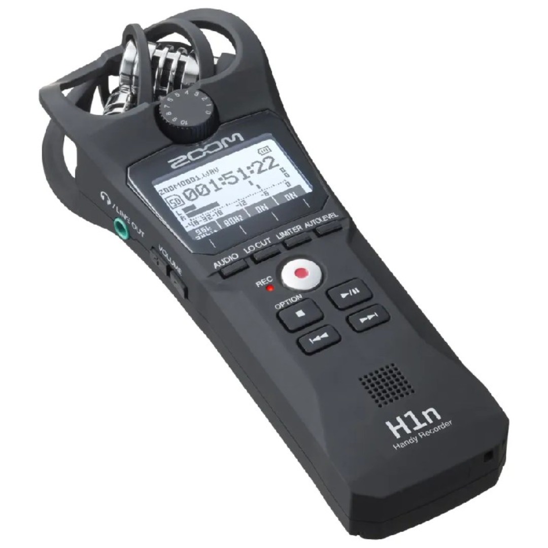 Zoom h1 n spind recorder 