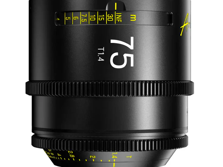 Dzo arles 75mm primes linse