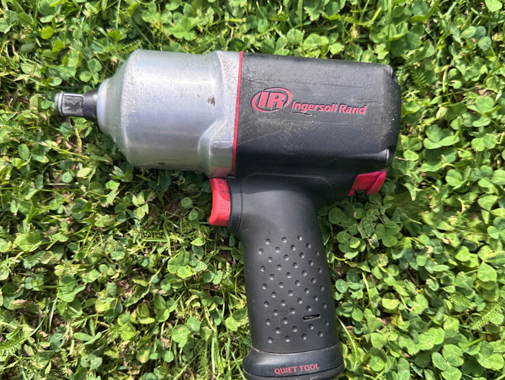 Kraftig tryckluftsdriven mutterdragare