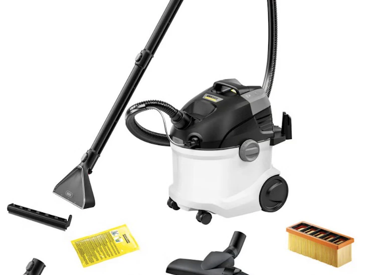 Kärcher våtstøvsuger med mye tilbehør leies ut