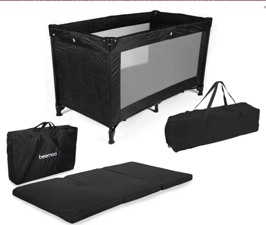 Resesäng med madrass beemo