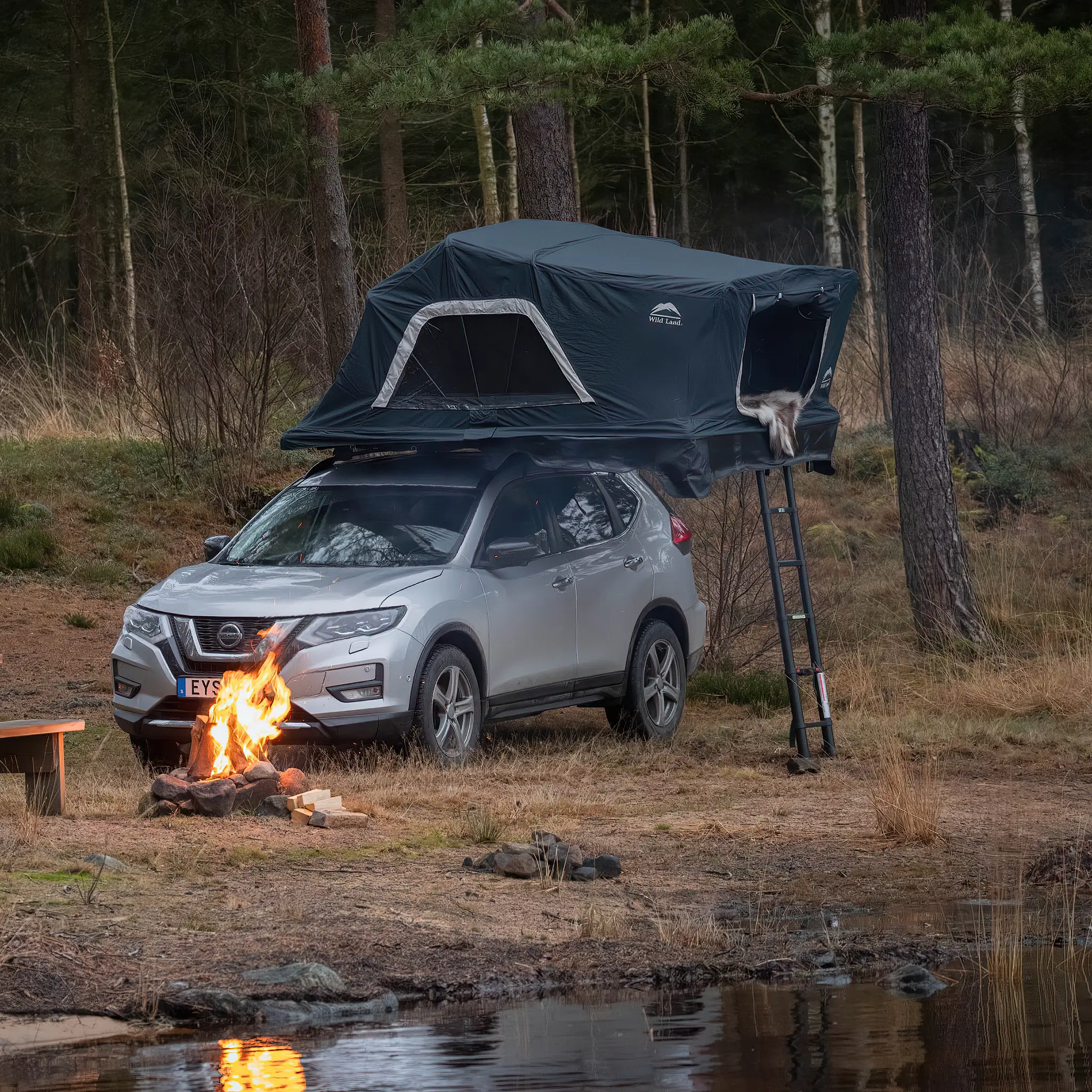 Wild land - voyager pro 230, taktält hårdskal, 4-5 personer