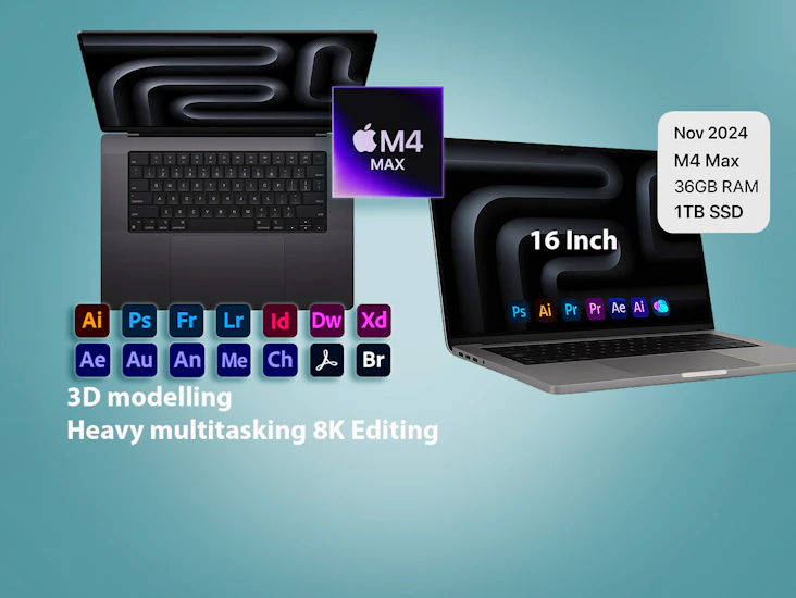Macbook pro 16 m4 max – 36gb ram 1-tb ssd– 40% off
