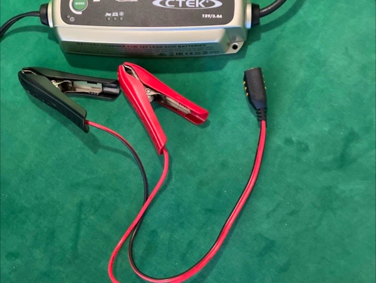 Bil mc batteri läddare