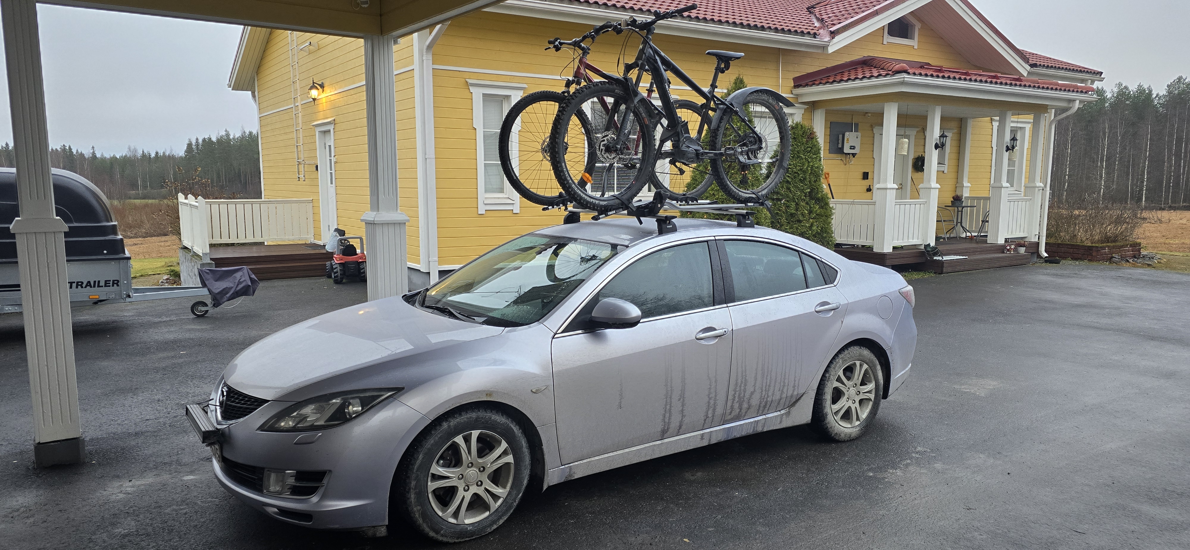 2kpl pyöränkuljetustelineet