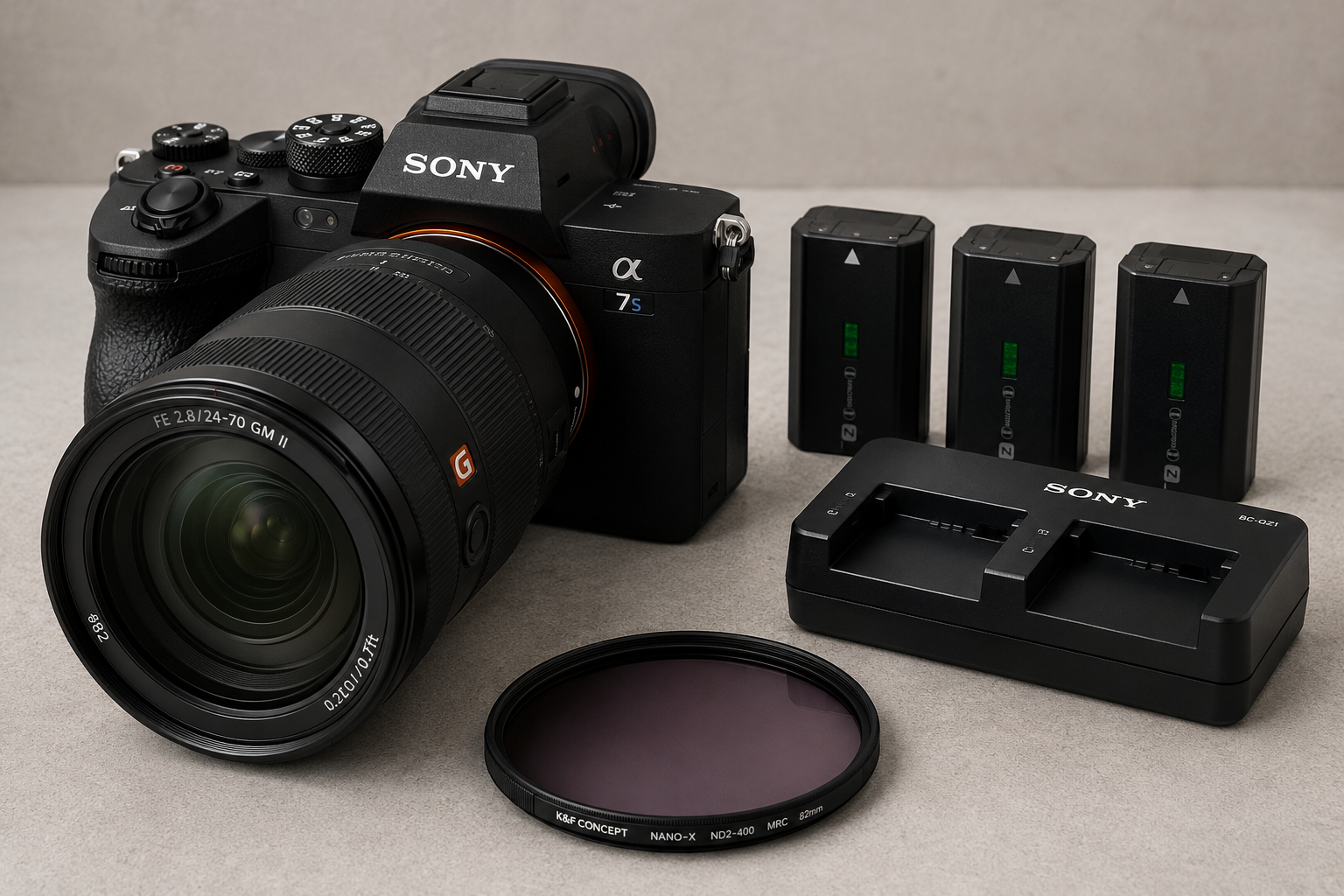 Sony a7s3 | sony gmaster 24-70 mk2 | 128gb memory | nd filter