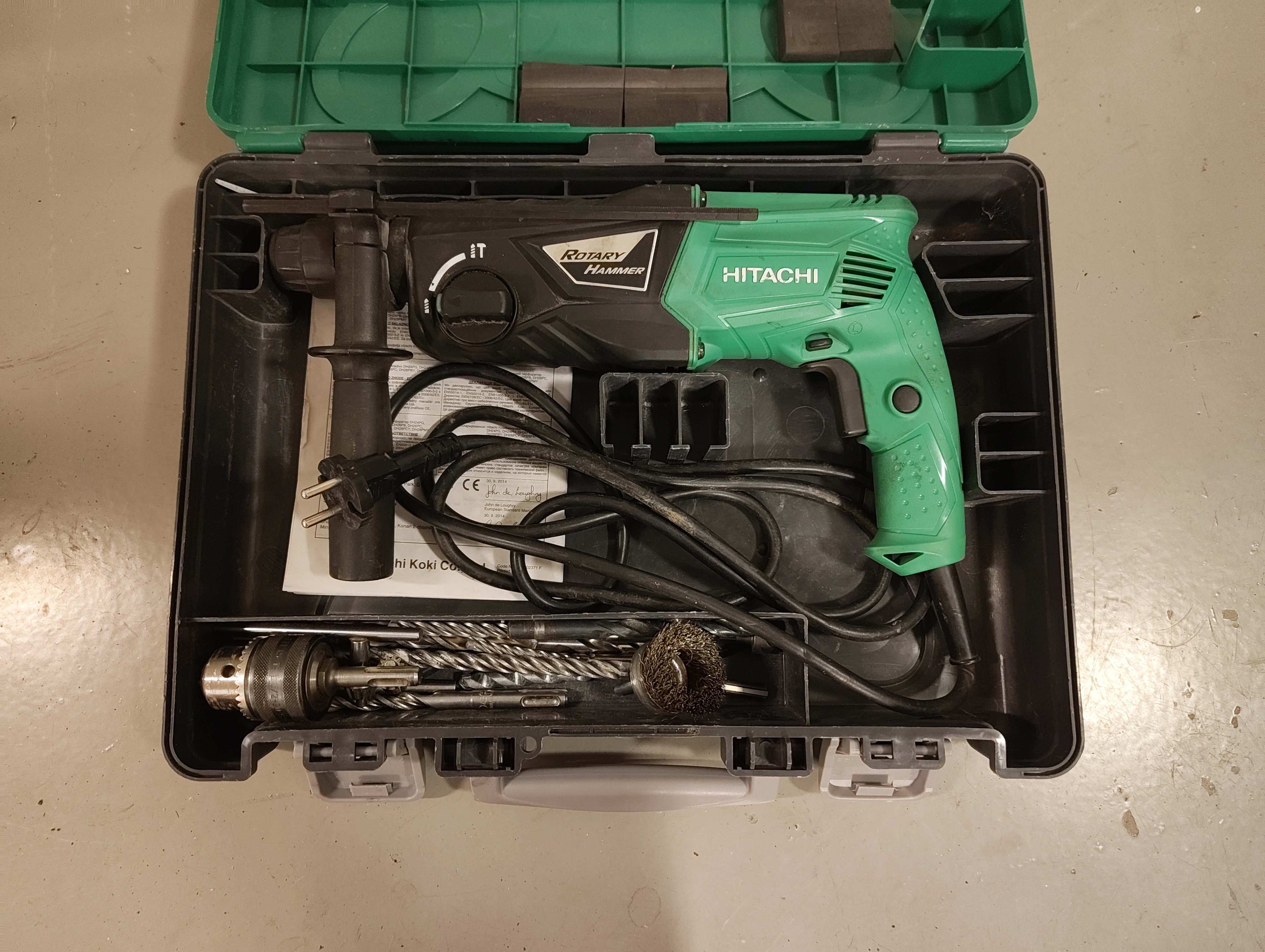 Hitatch borrhammare dh24pg
