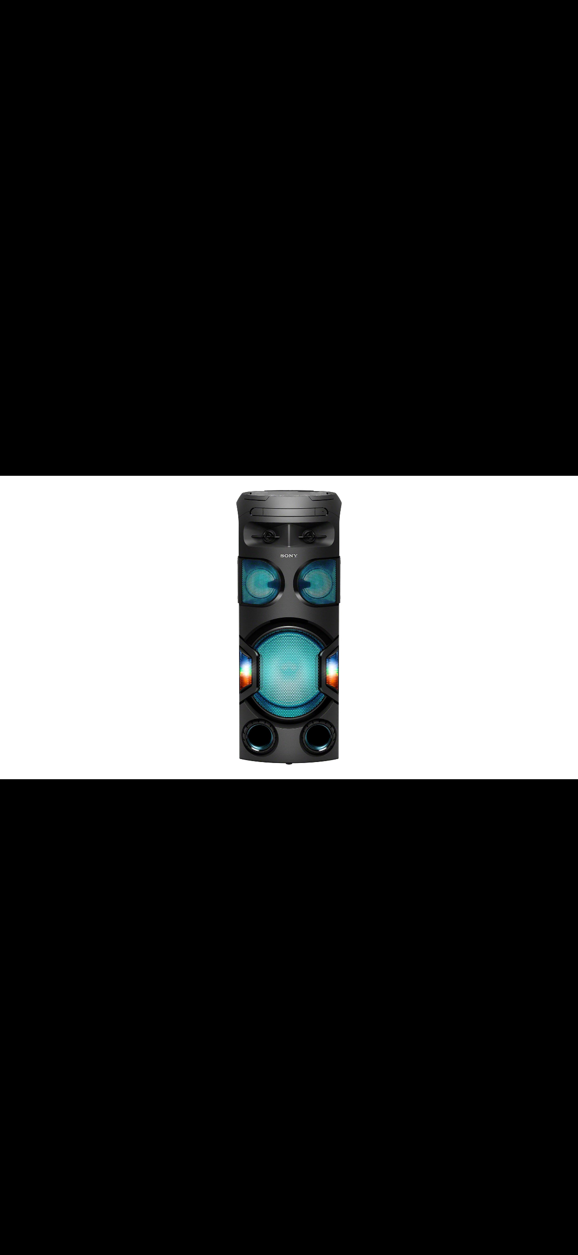 Sony mhc - v72d bluetooth speaker 