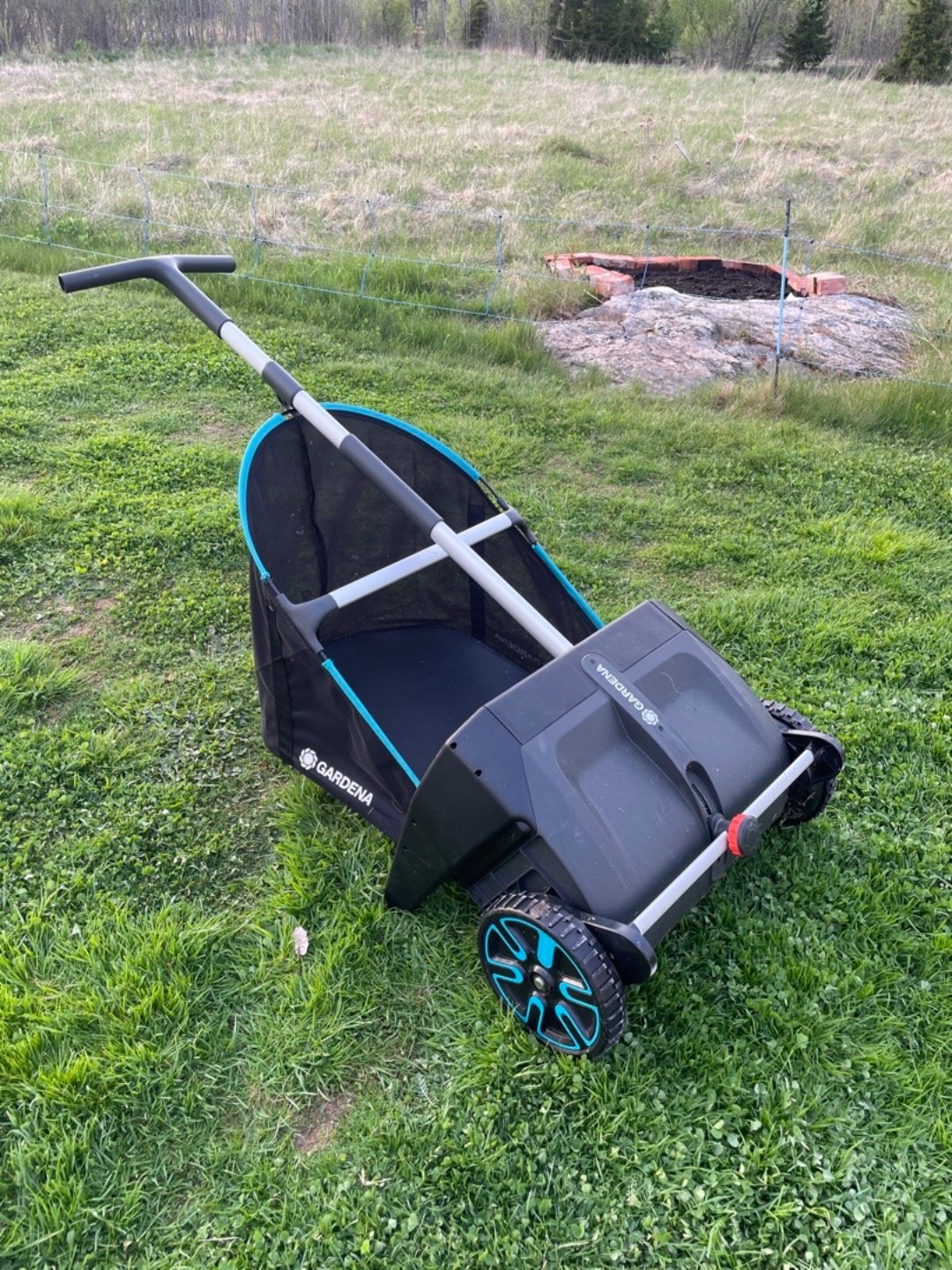 Gräs och lövuppsamlare gardena 