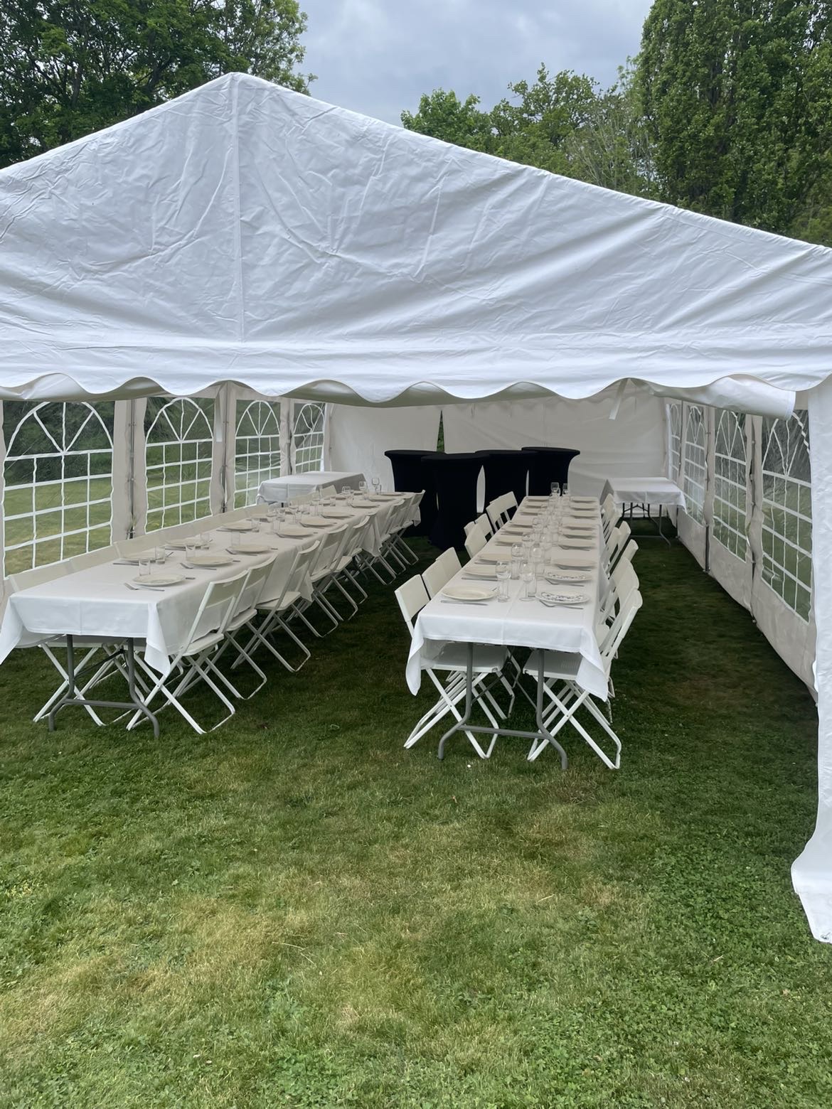 Partytält 5x10 uthyres