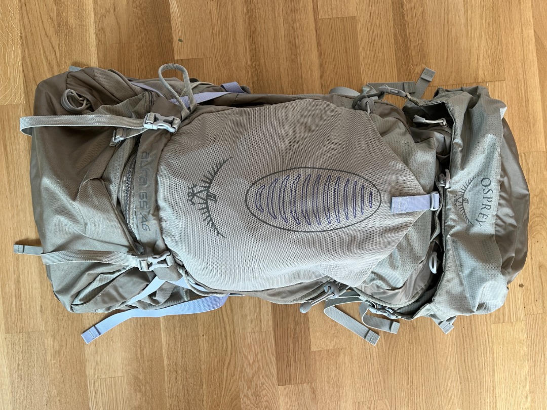 Vandringsryggsäck osprey aura 65 ag