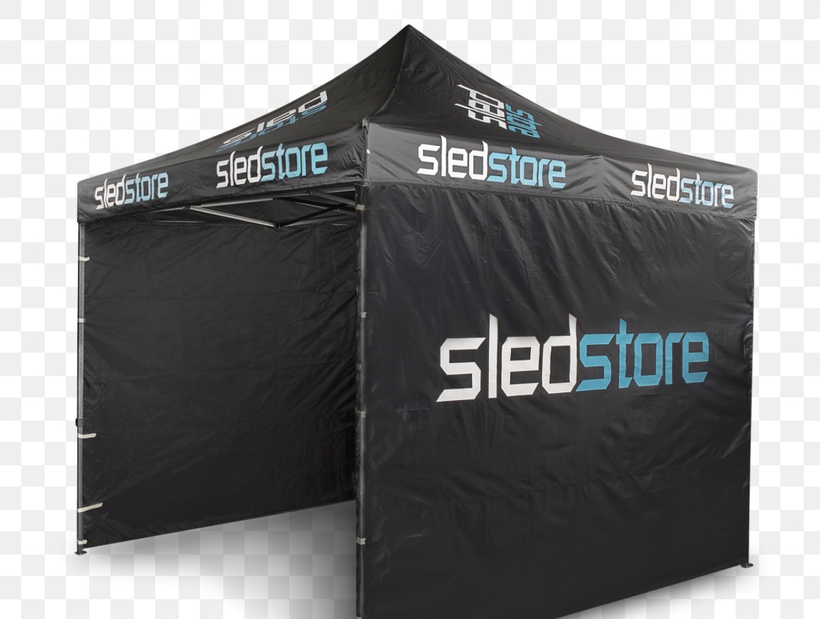 Pop-up telt 3x3m - selvbetjent  utleie 