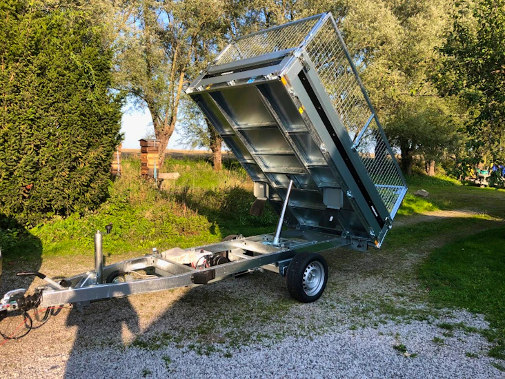 Fogelsta elhydraulisk tippsläp 1800kg!