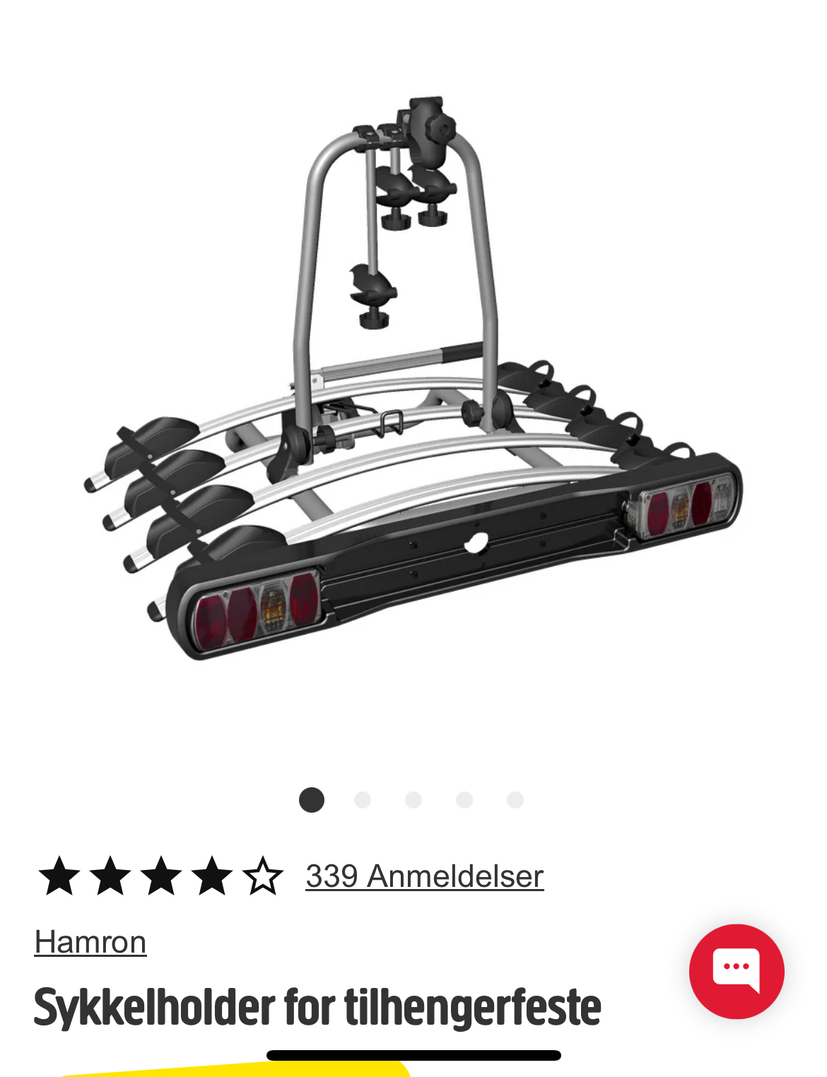 Sykkelstativ 