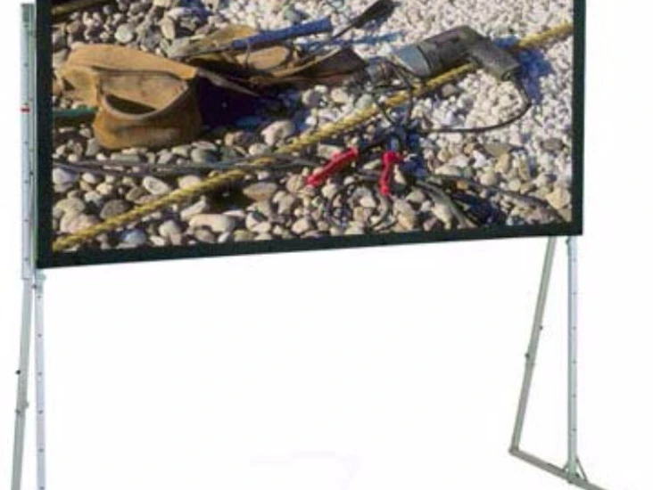 Ramspänd projektorduk med bildyta 325x183 cm