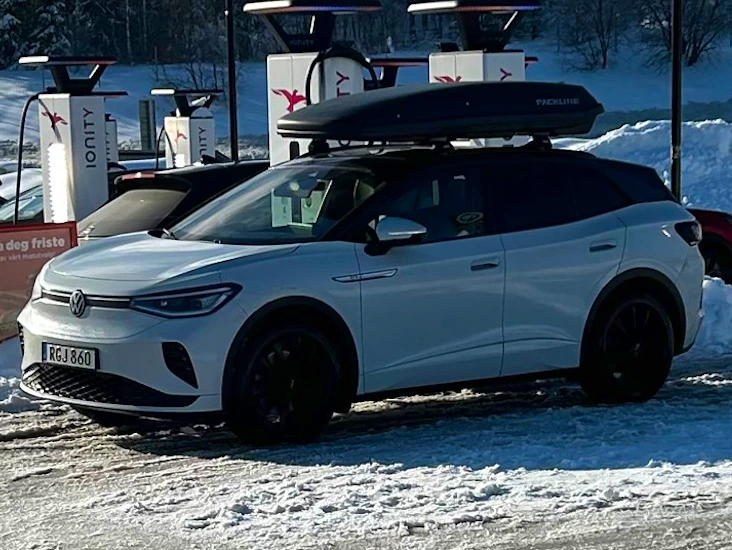 Takbox packline 420 liter med universal takräcke