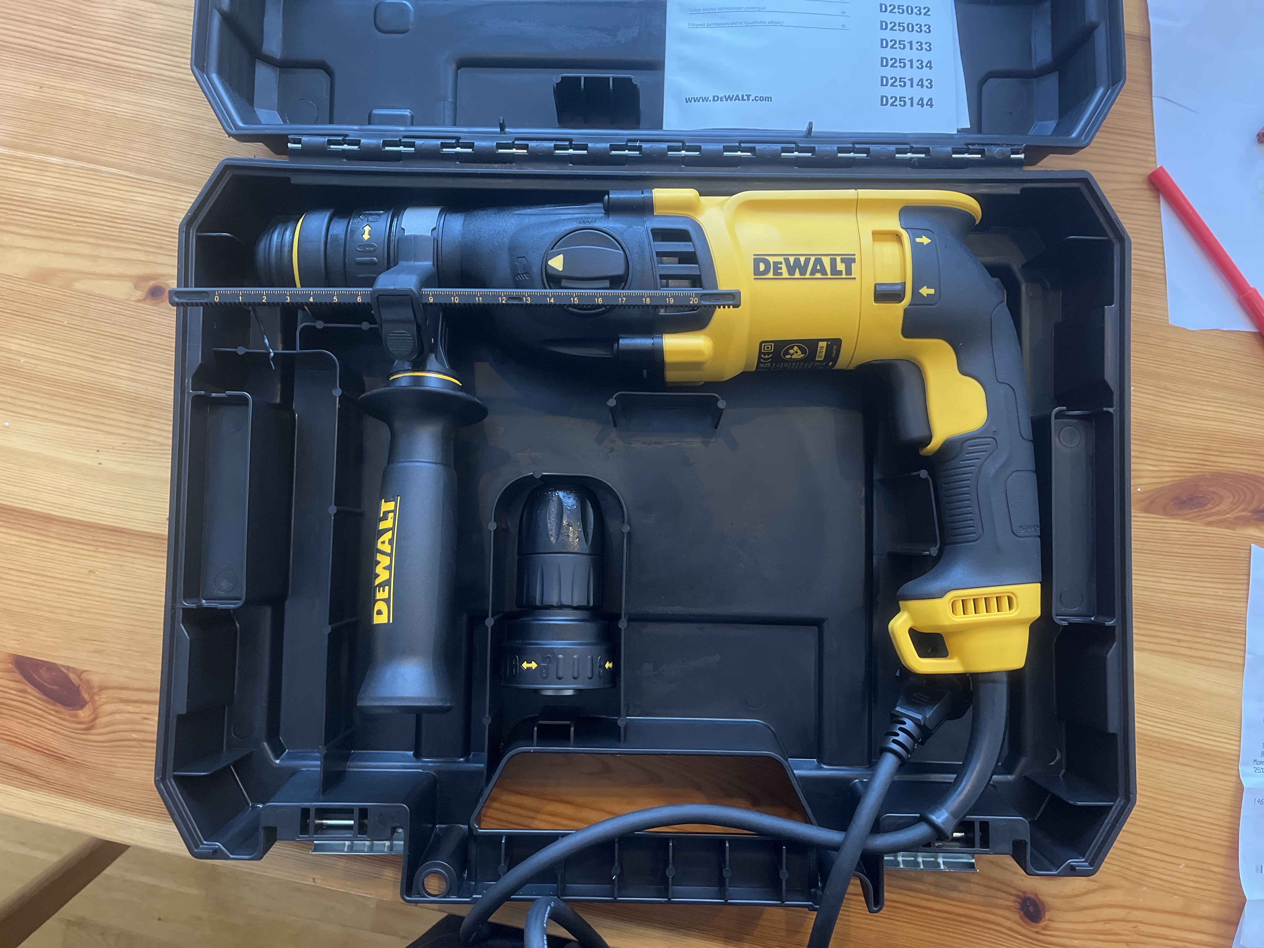 Sds-plus borrhammare