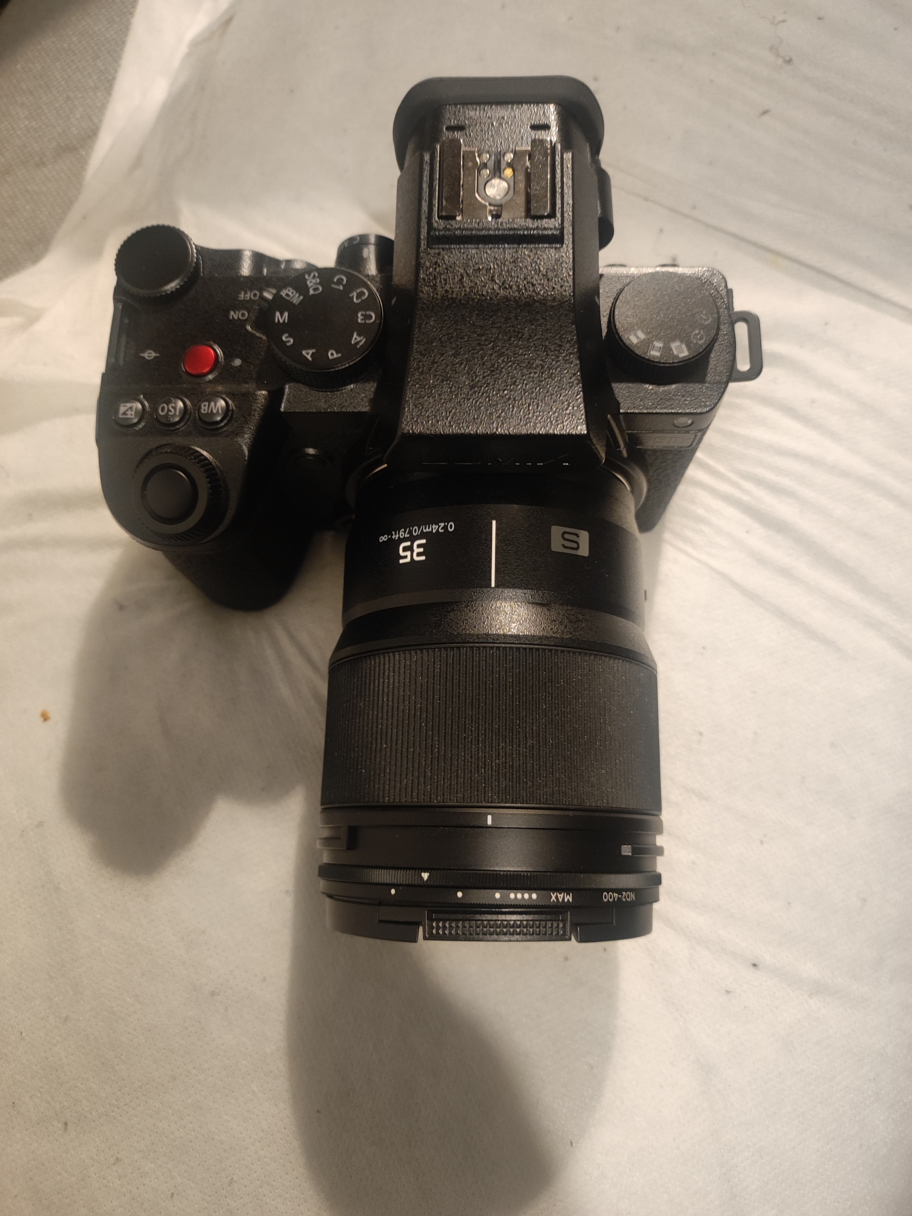 Panasonic lumix s5iix with 35mm 1.8 lens