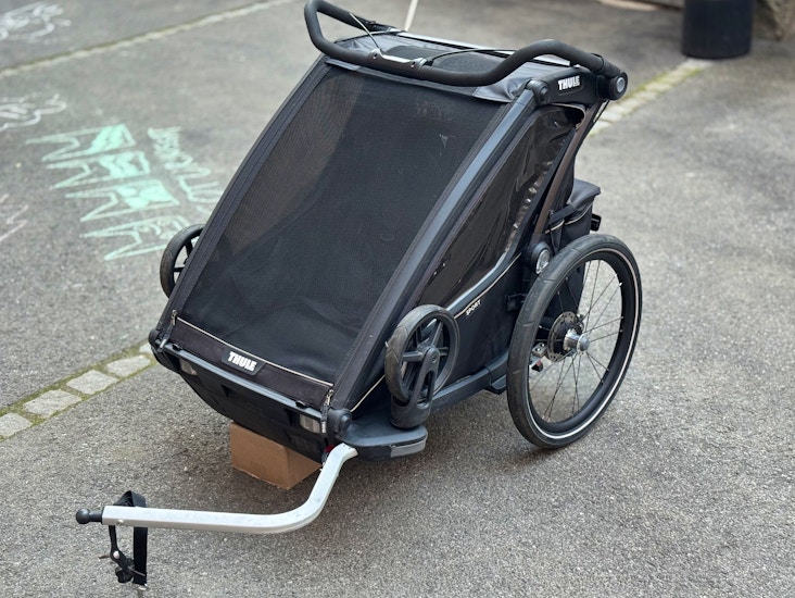 Thule chariot sport 2 (2024) -pyöräkärry / perävaunu (2-paikkainen)