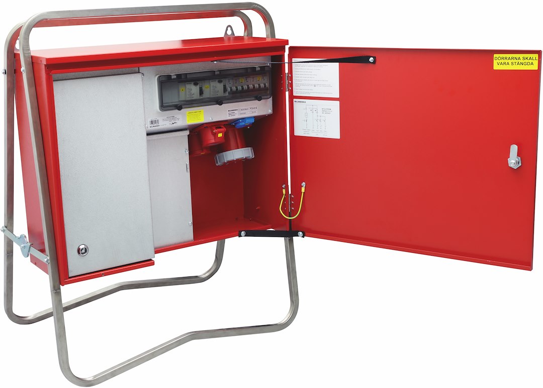 Huvudcentral med elmätare 16a-63a