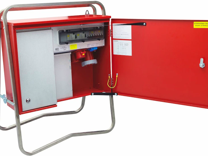 Huvudcentral med elmätare 16a-63a