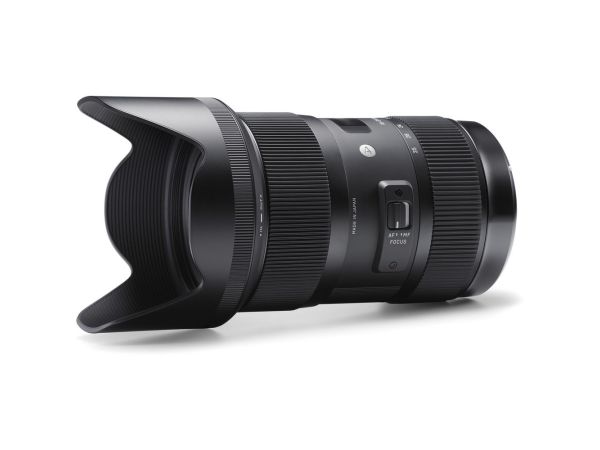 Sigma 18-35mm f/1.8 (fast, stills & cinema lens) ef mount