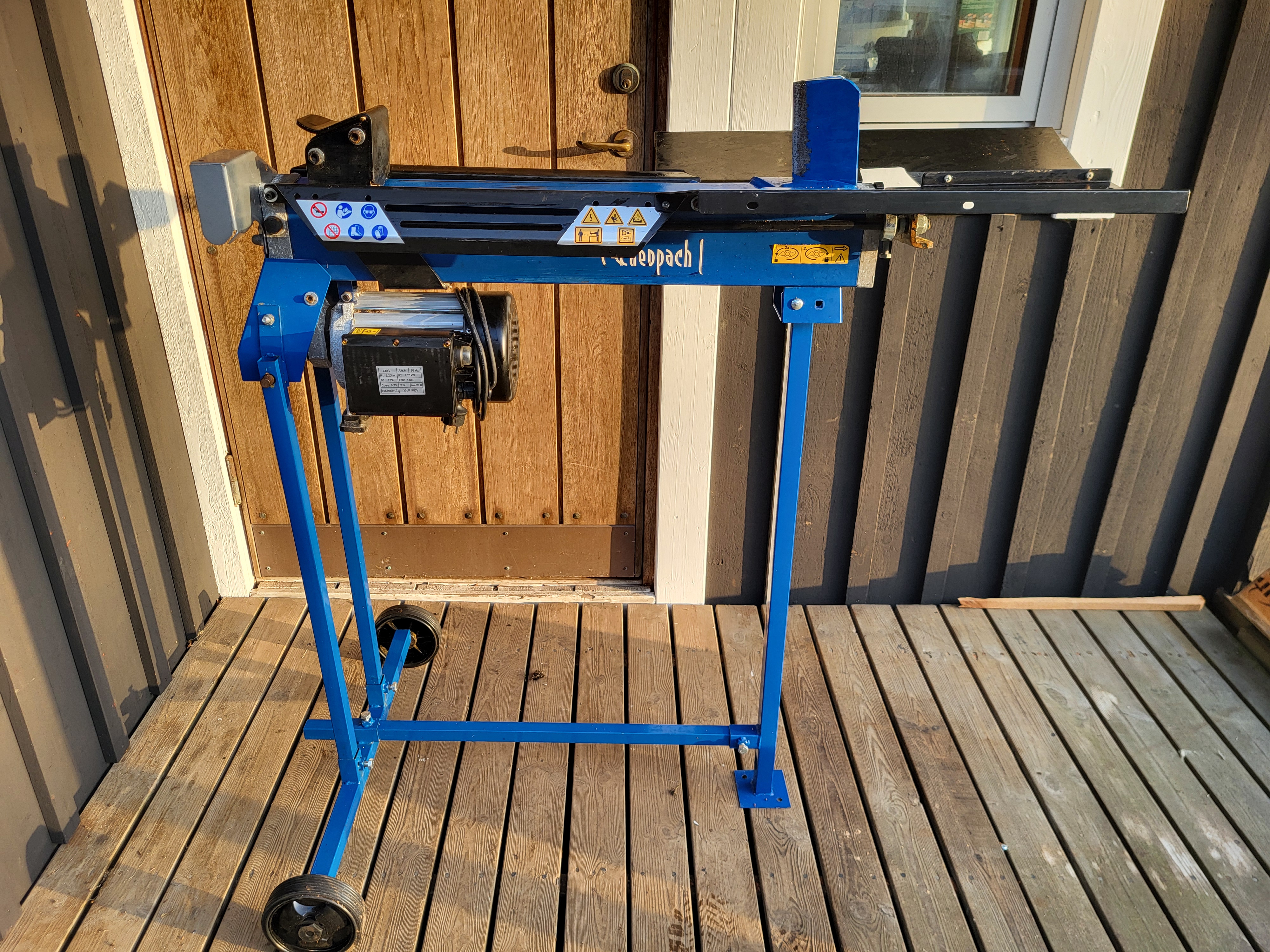 Vedklyv scheppach (7ton)