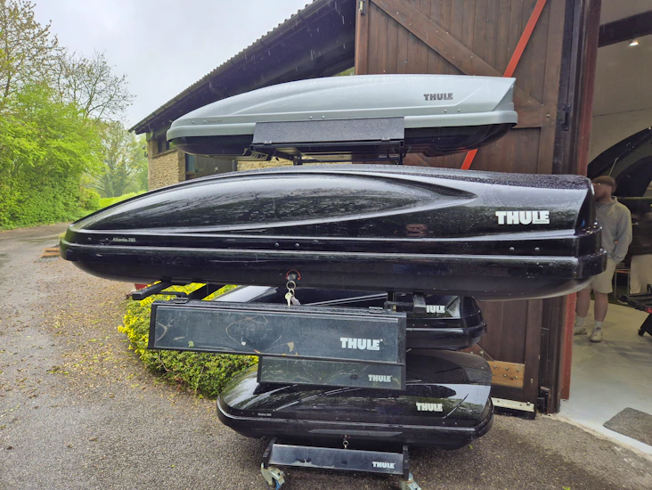 Roof box hire